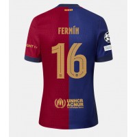 Barcelona Fermin Lopez #16 Heimtrikot 2024-25 Kurzarm